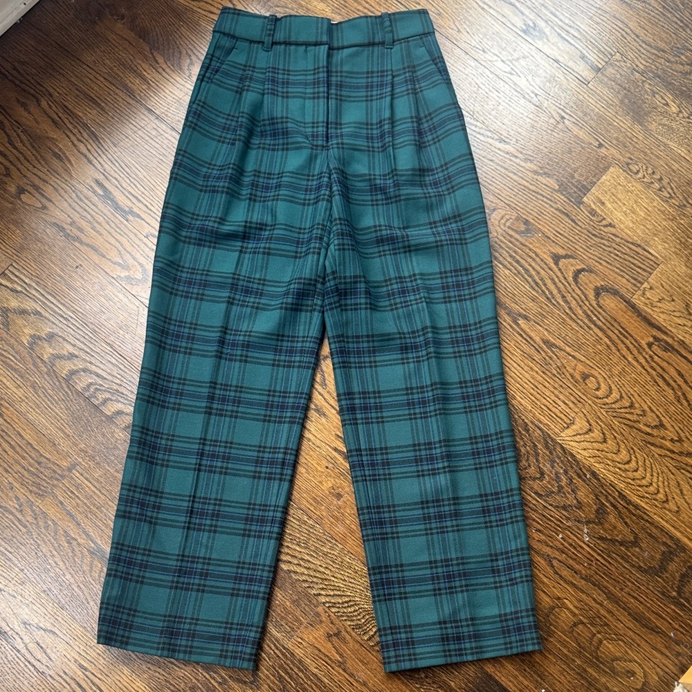 Wilfred plaid effortless pants
